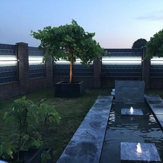 Schutting verlichting set 15 meter