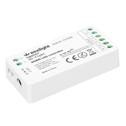 Touch panel wandbediening inclusief controller draadloos op batterij