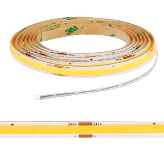 Trapverlichting COB led strip Warm Wit complete set 50 CM