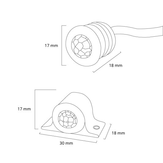 Trapverlichting Led strip Warm Wit 130 CM – Complete set inclusief profiel