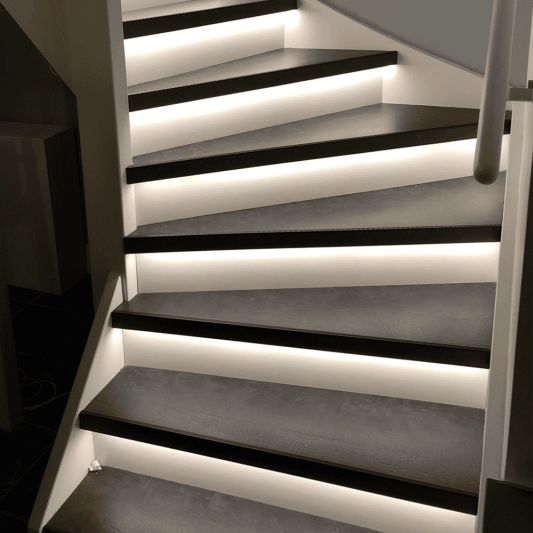 Trapverlichting sensorset met controller en 3-knops dimmer