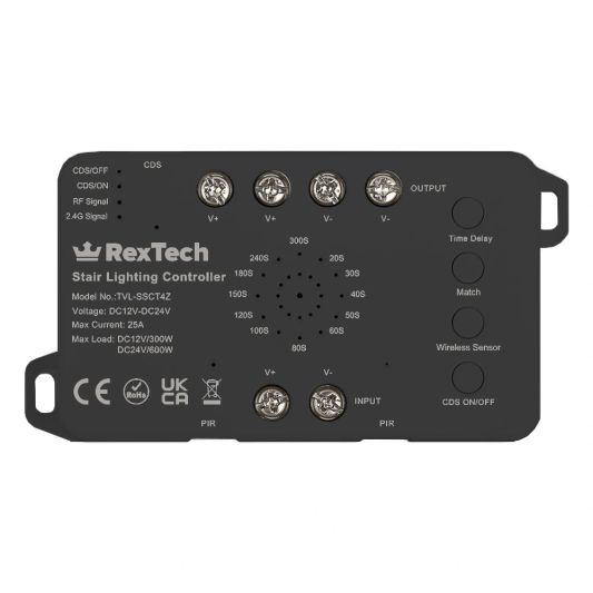 Trapverlichting sensorset met multi-zone controller