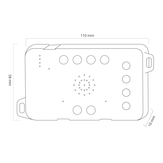 Trapverlichting sensorset met multi-zone controller