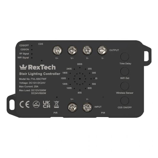 Trapverlichting sensorset met wifi controller