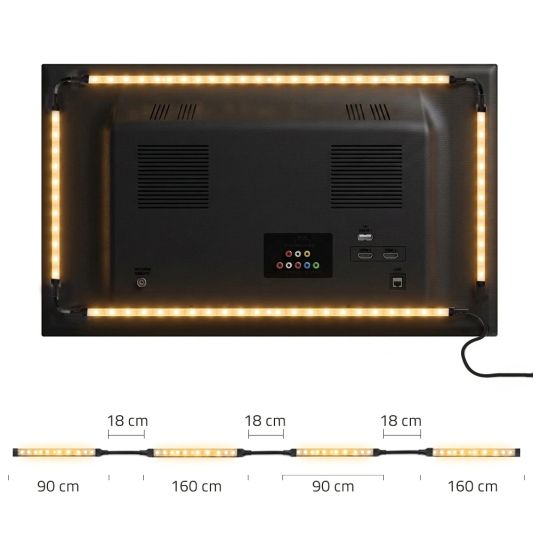 TV ambient light set 75 inch