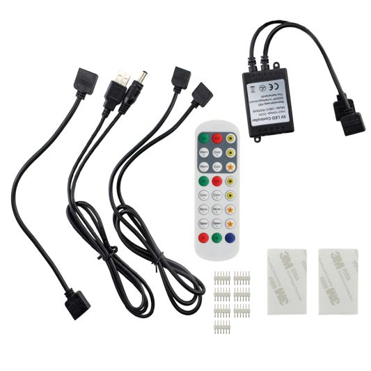 TV backlight set met 3 RGBWW ledstrips voor TV’s <32 inch