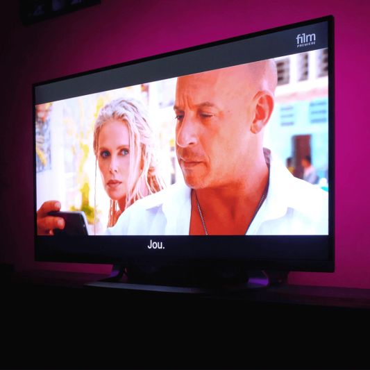 TV backlight set met 4 RGBWW ledstrips voor TV’s 32-40 inch