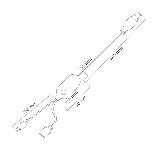USB App bediening voor RGBWW led strips
