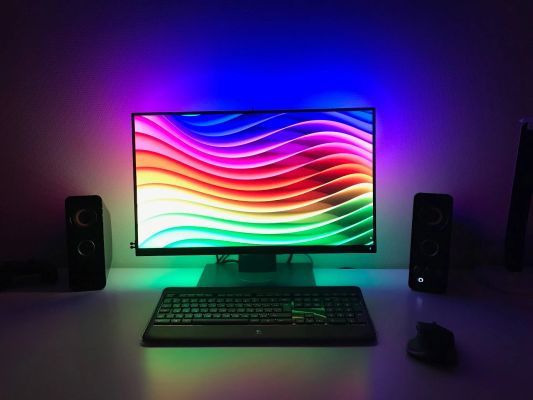 USB led strip RGB van 30 cm - losse strip