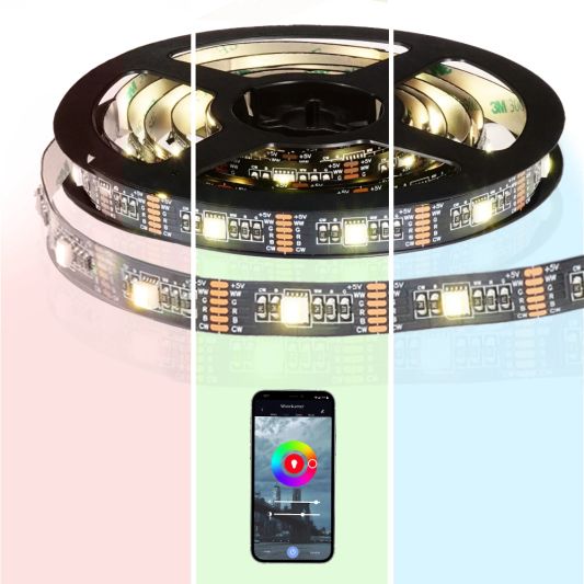 USB ledstrip RGB app bediening - 50 cm