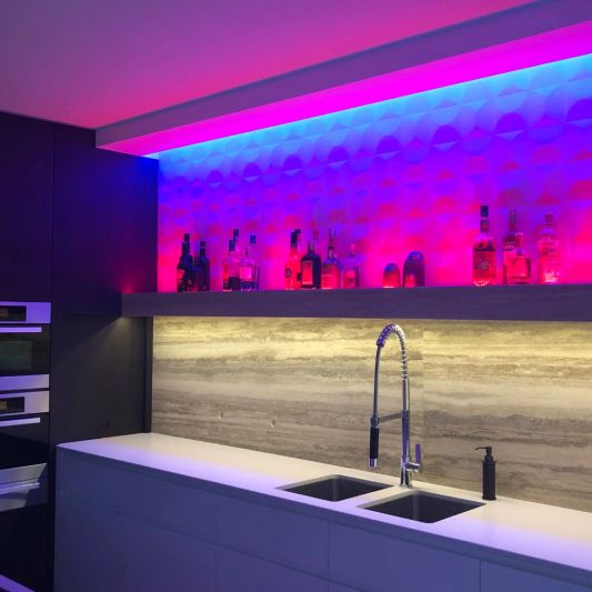 USB ledstrip RGBWW app bediening - 100 cm