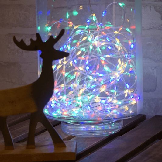 USB Lichtsnoer - RGB - 10 LEDs/m - 10m