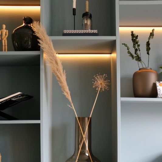 Vitrinekastverlichting set 4x1M