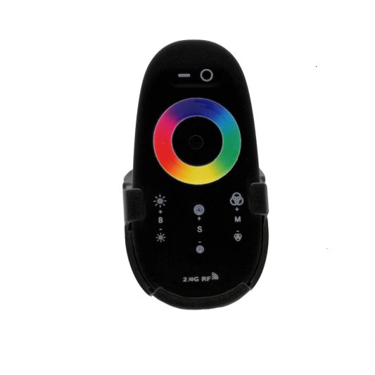 Wandhouder voor afstandsbediening zwart