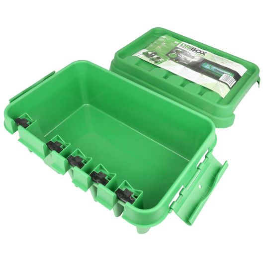 Waterdichte behuizing Dribox groen voor adapter en controller