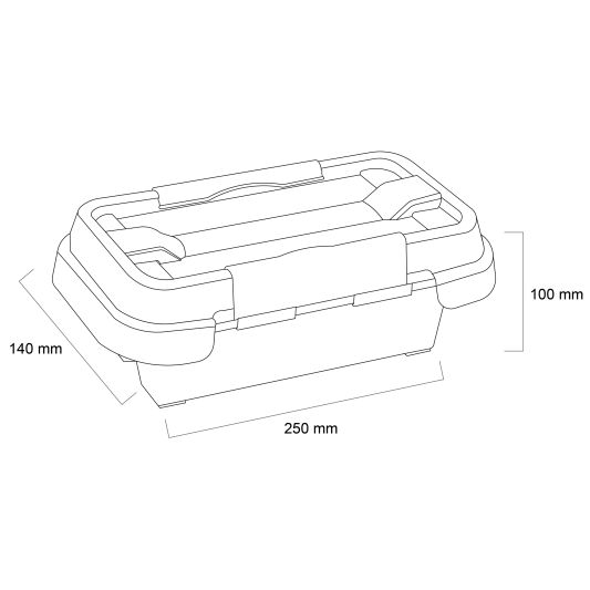 Waterdichte behuizing Dribox klein formaat voor controller