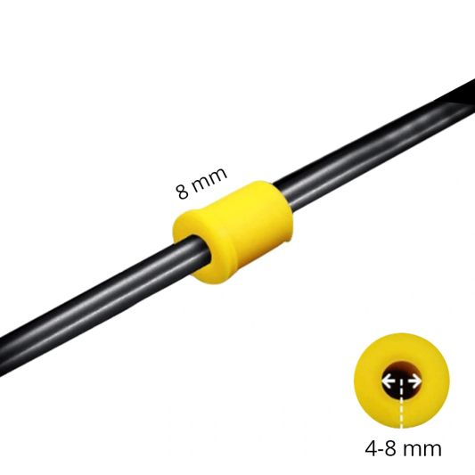 Waterdichte connector IP68 2-weg 230V - Voordeelset van 5