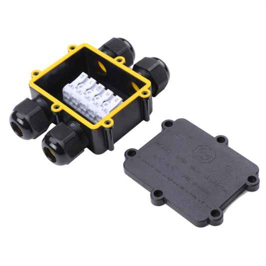 Waterdichte connector IP68 4-weg H-stuk