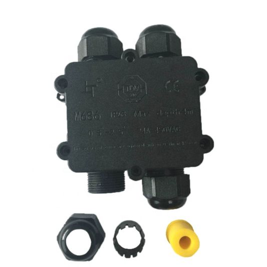 Waterdichte connector IP68 4-weg H-stuk
