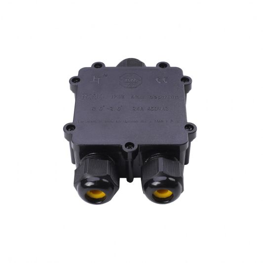 Waterdichte lasdoos IP68 3-weg Y-stuk