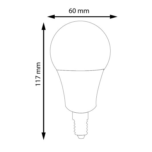 WIFI LED lamp RGBWW 5W E14 fitting voordeelset van 3