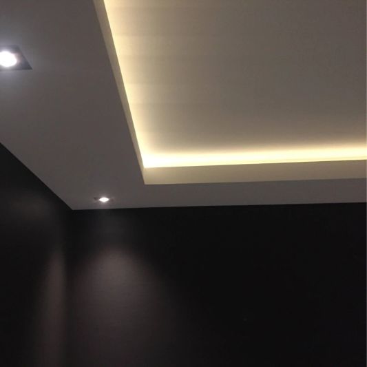 Woonkamer koofverlichting set 8 meter