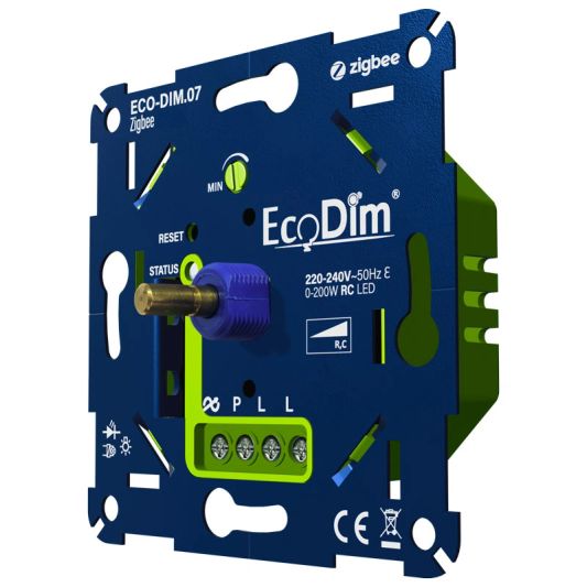 Zigbee led dimmer van EcoDim - Basic - 0-200W fase afsnijding