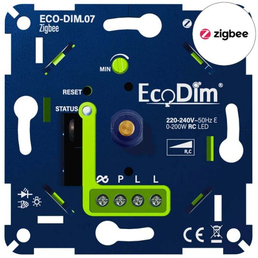 Zigbee led dimmer van EcoDim - Basic - 0-200W fase afsnijding