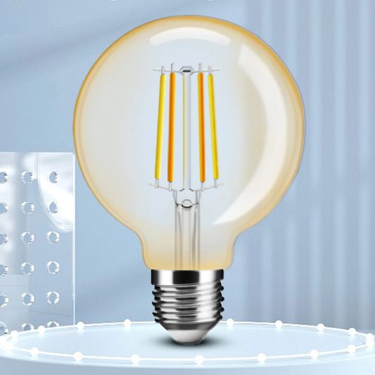 Zigbee LED filament lamp Dual White 7W E27 fitting amberkleurig