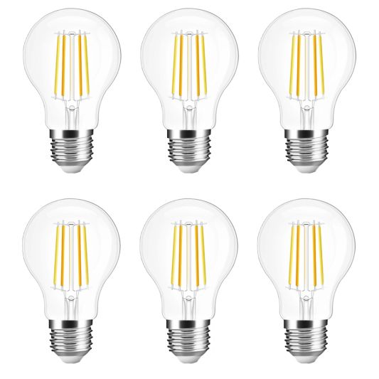 Zigbee LED filament lamp Dual White 7W E27 fitting - Voordeelset van 6