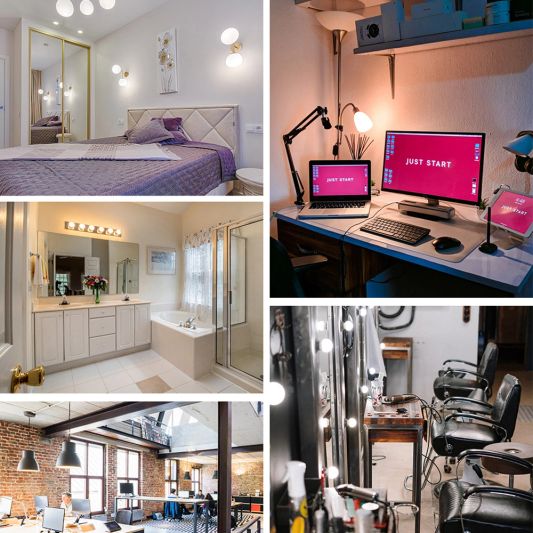 Zigbee lamp RGBWW 12W E27 fitting - voordeelset van 6