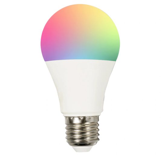Zigbee LED lamp RGBWW 9W E27 fitting