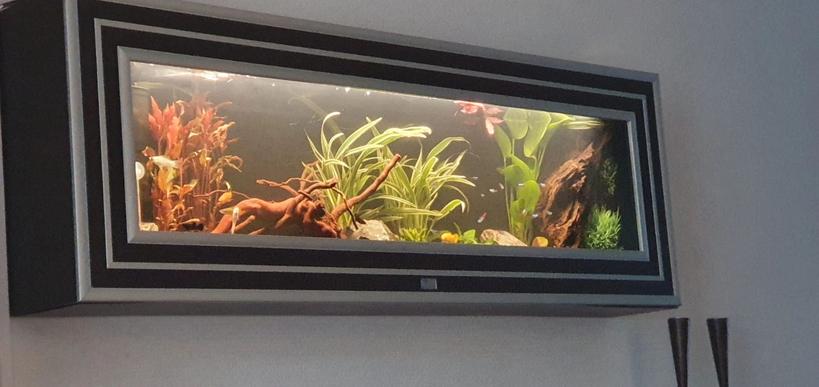 2 t/m 2,5 meter WARM WIT complete set aquarium led strip