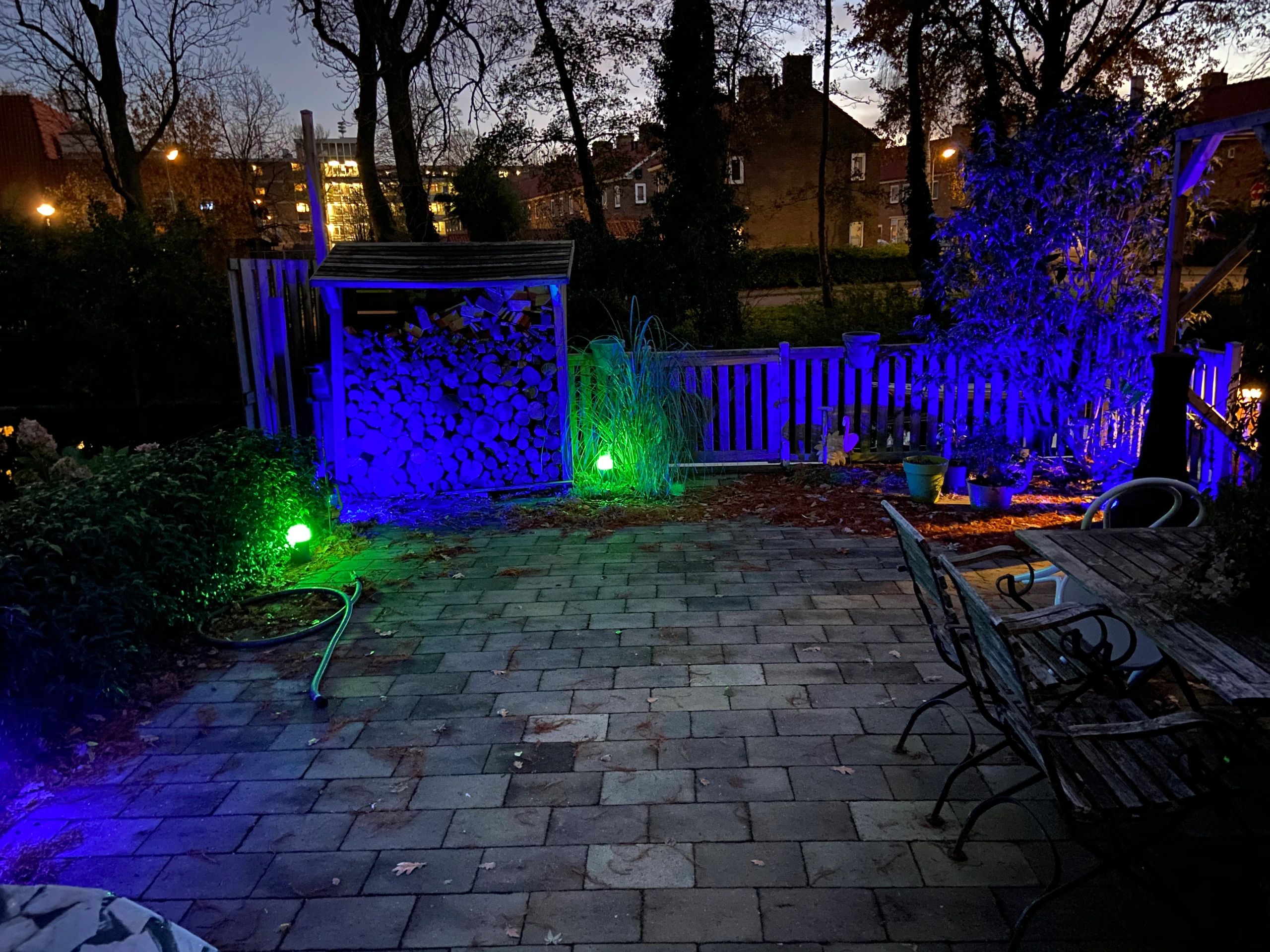 Zigbee RGBWW led Schijnwerper/ bouwlamp 10 Watt IP65