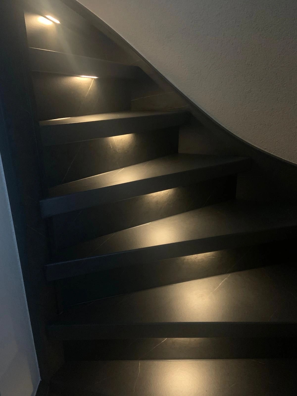 Trapverlichting sensor set zwart