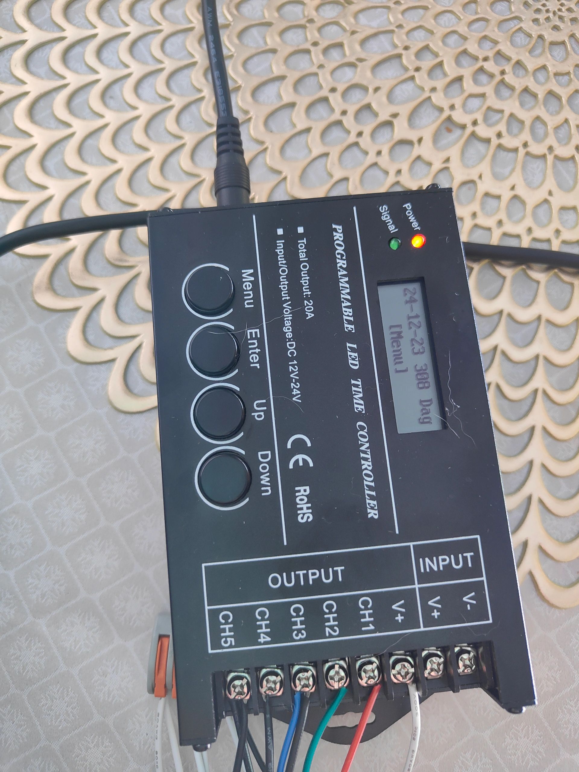 Time Controller set 'Advanced' < 250cm