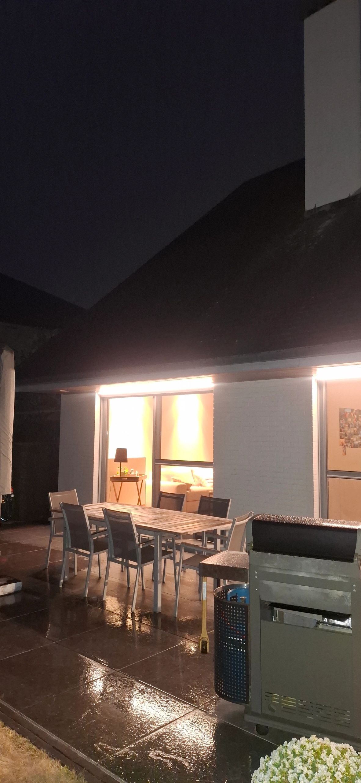 Ledstrip profiel hoek Basic line - compleet inclusief afdekkap 3 meter