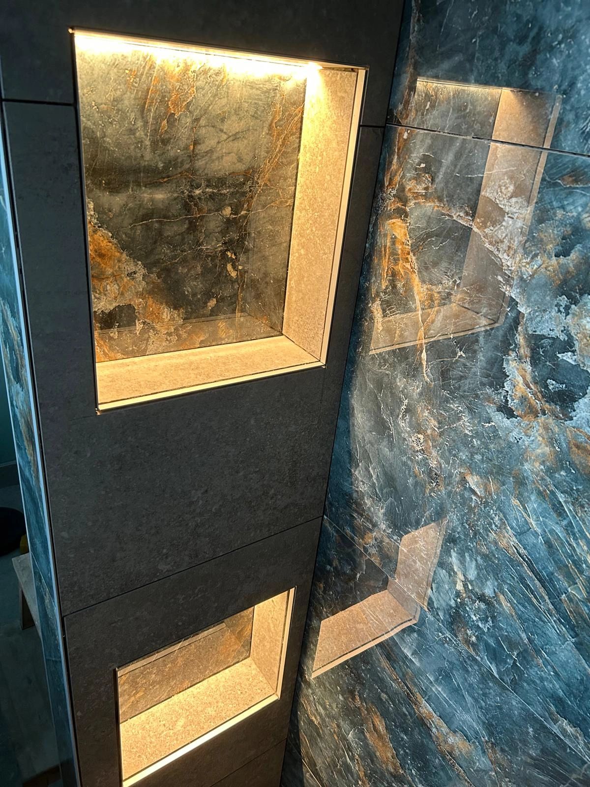 Led tegel profiel / led stuc profiel - Stucstop - 1 meter - Smalle variant