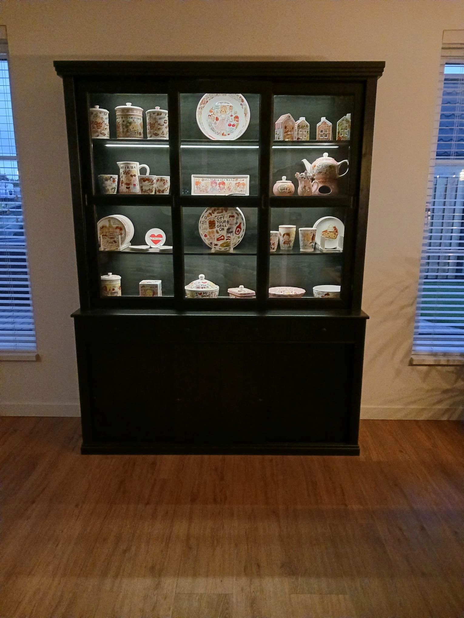 Losse trapverlichting COB led strip in profiel Warm Wit