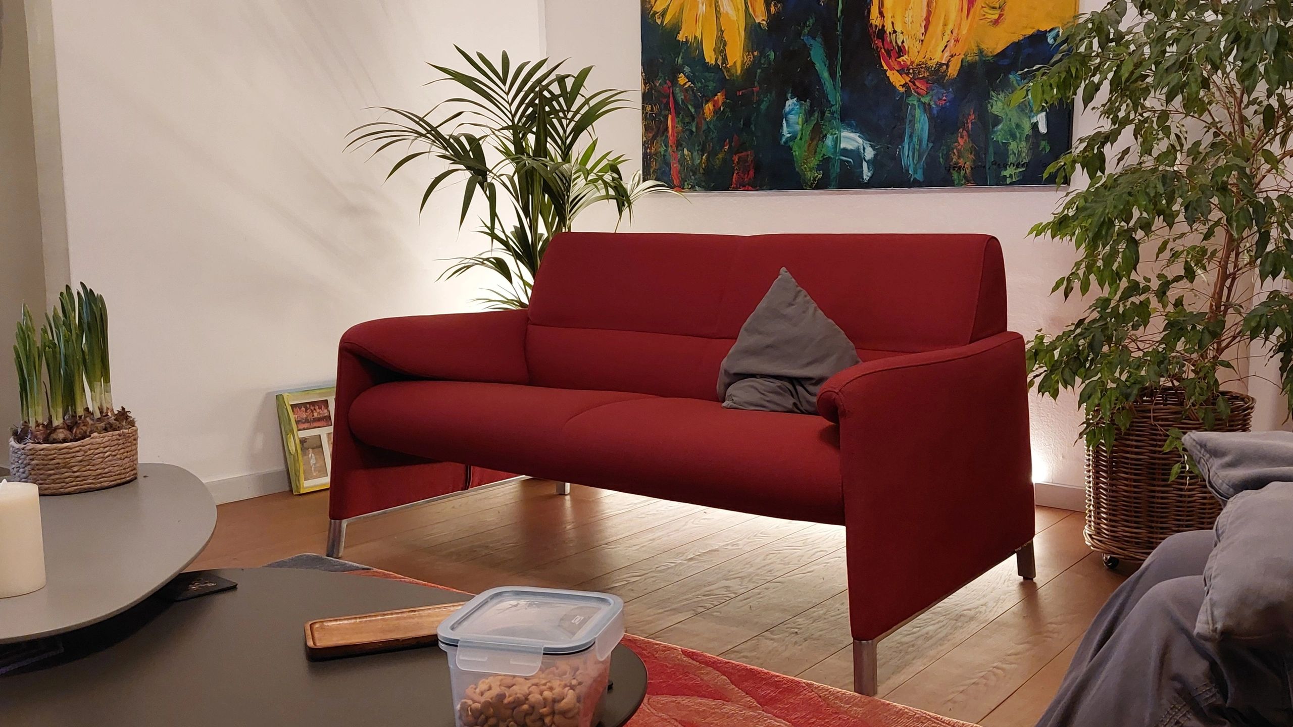 10 meter Warm Wit led strip COB met 600 leds per meter - complete set