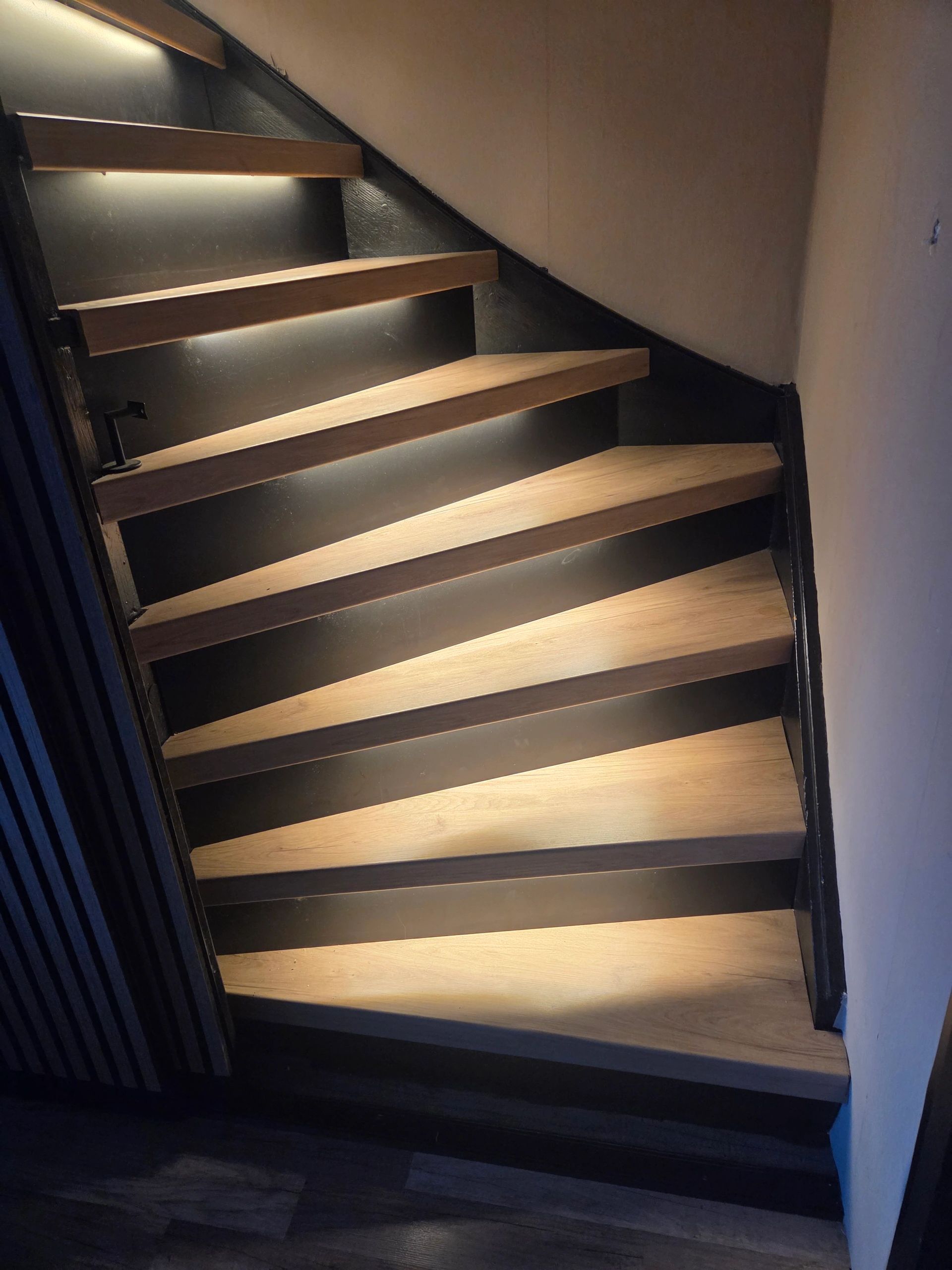 Trapverlichting Led strip Warm Wit complete set 50 CM