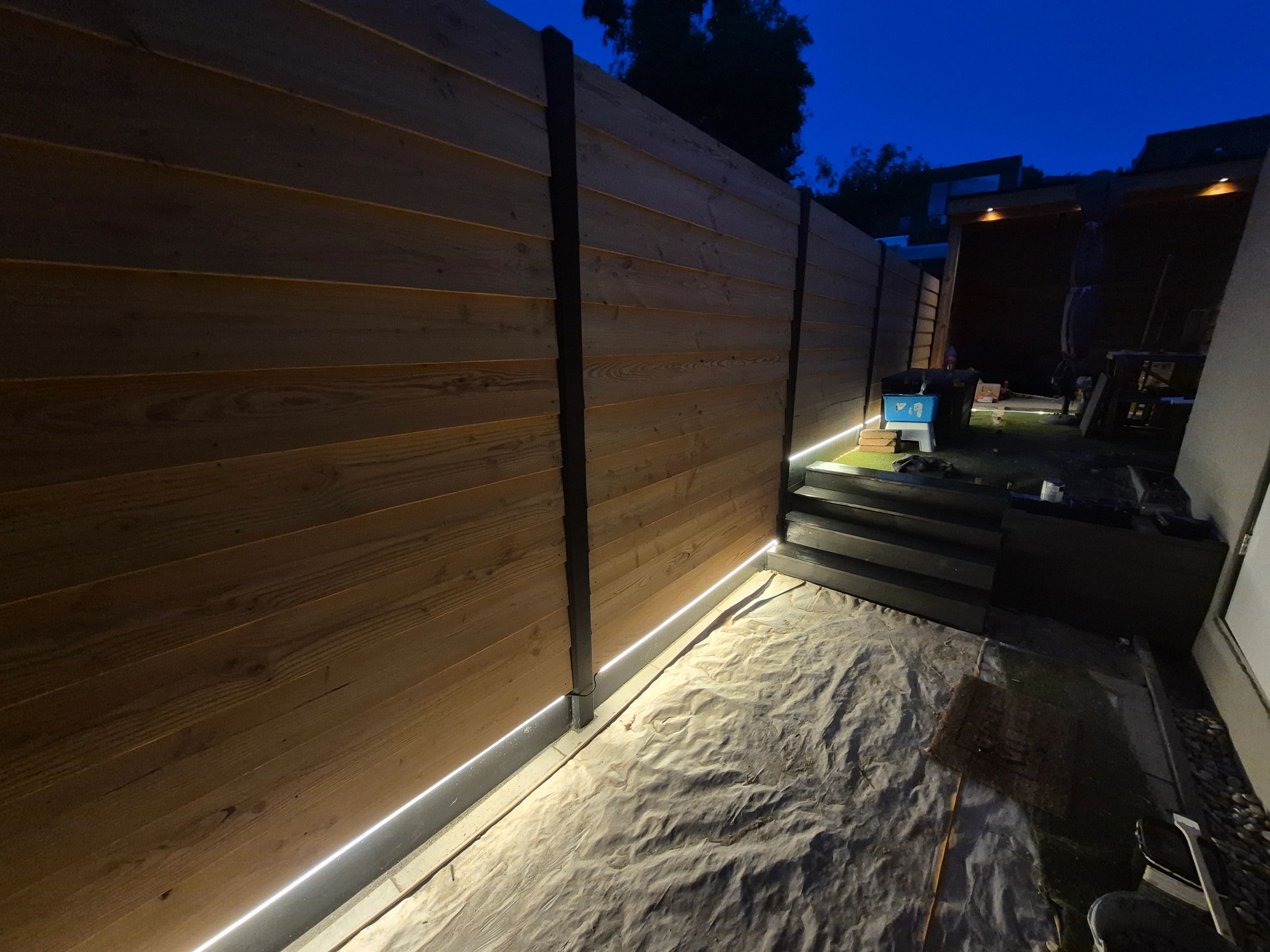 Koppelstuk tussen twee strips - COB Basic ledstrip 8 mm breed - solderen niet nodig