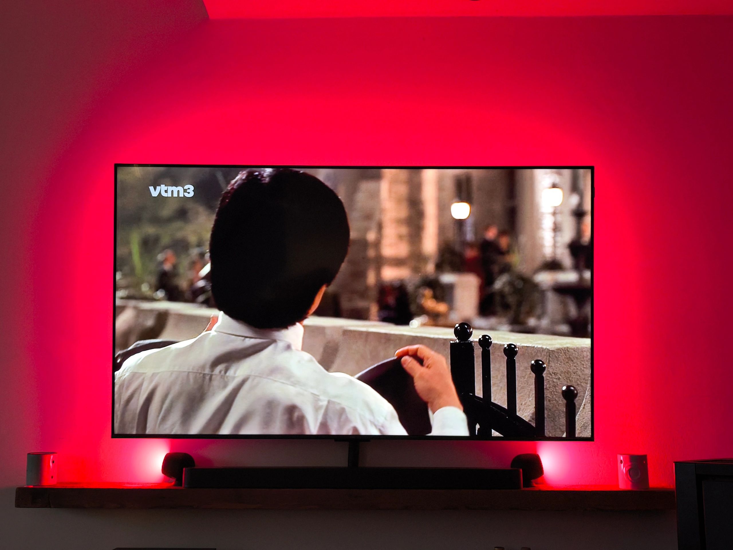 TV led strip set met 3 RGB strips voor TV’s > 60 inch