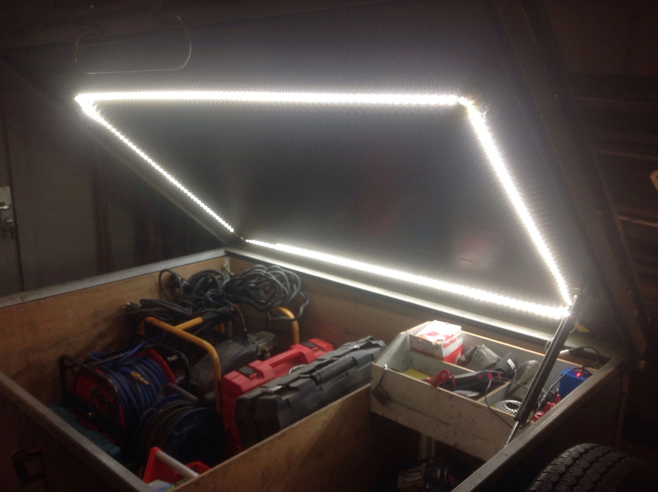 4 meter led strip HELDER WIT - 240 leds