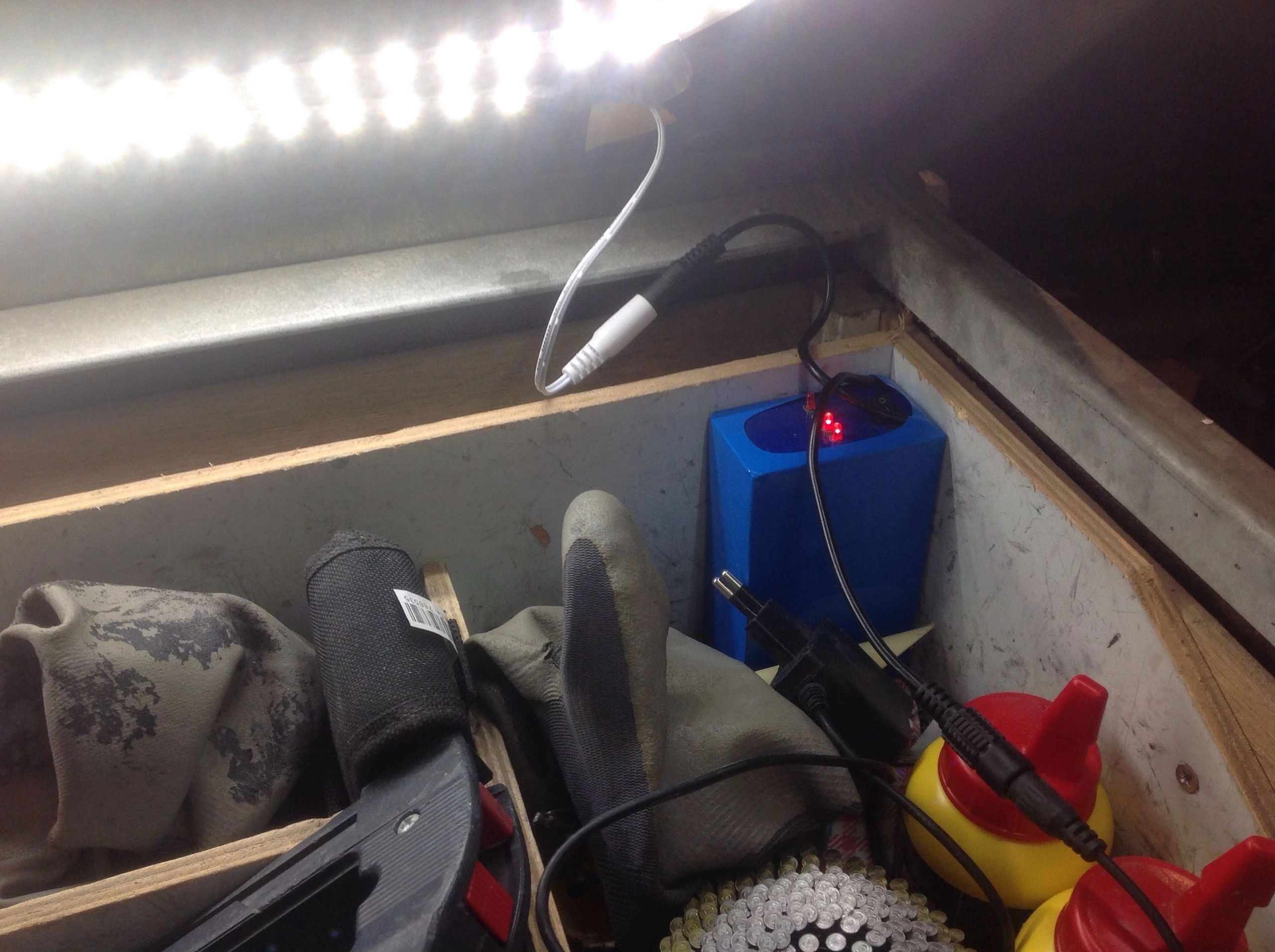 4 meter led strip HELDER WIT - 240 leds