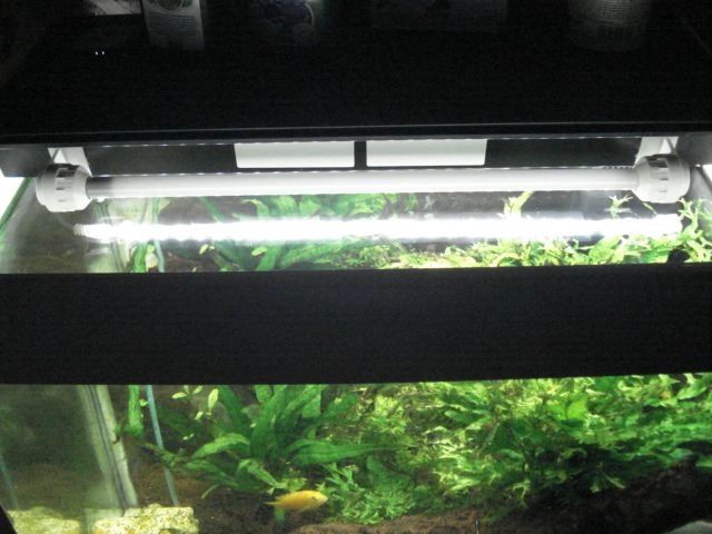 1,5 t/m 2 meter HELDER WIT complete set aquarium led strip