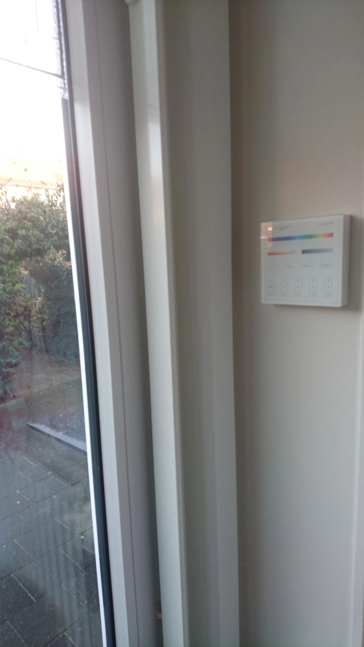 Touch Panel 4-zone wandpaneel RGBWW - compleet