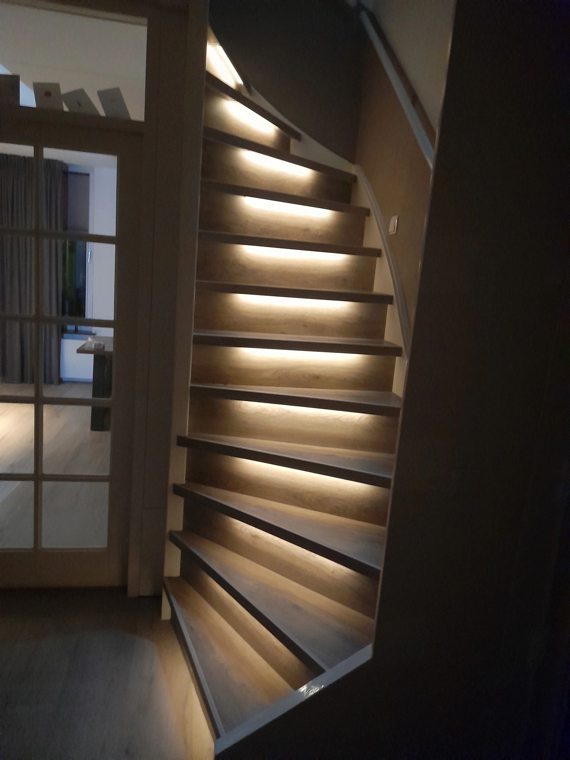 Losse trapverlichting led strip Warm Wit