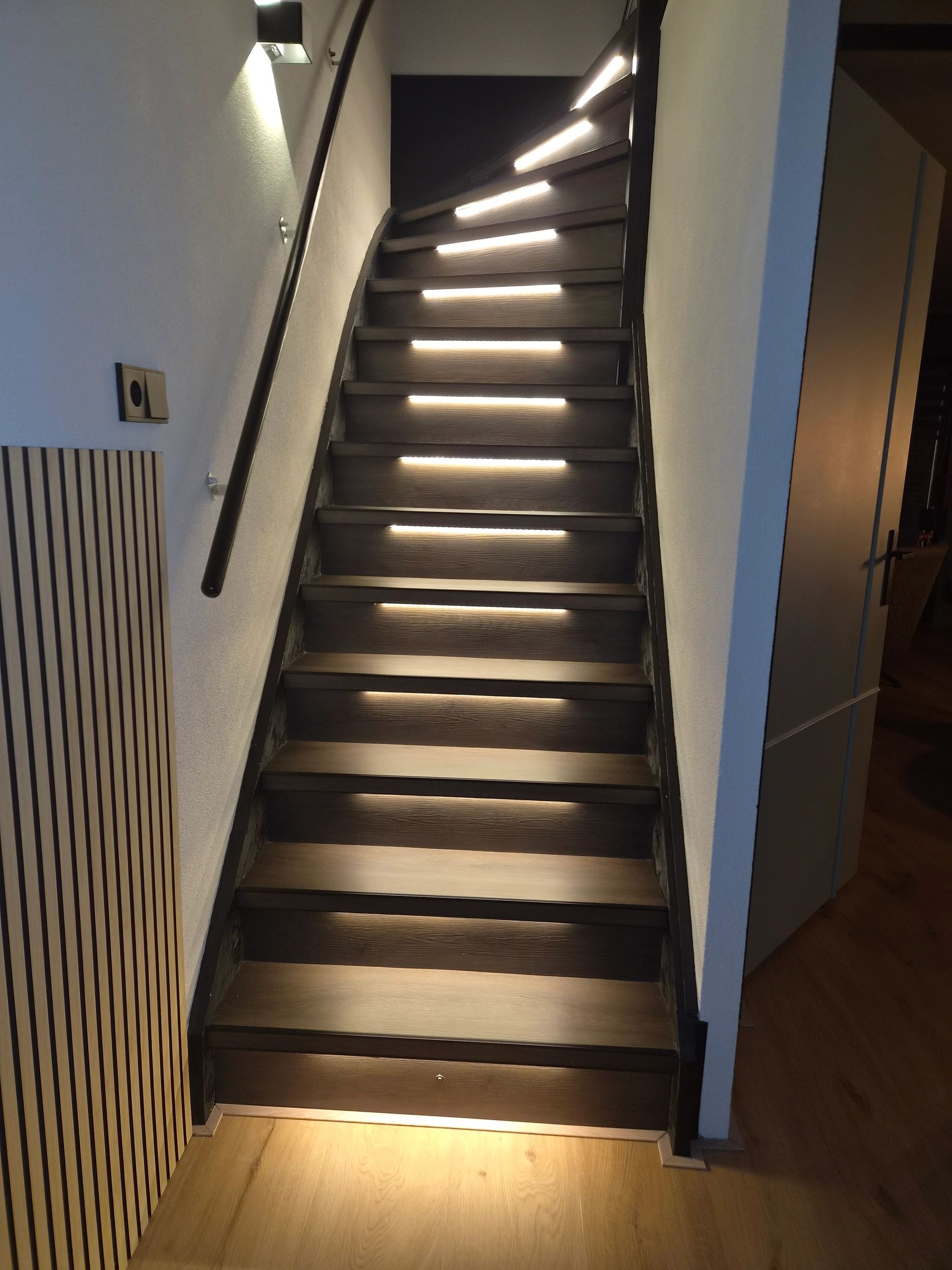 Dynamische trapverlichting set Basic 50 cm