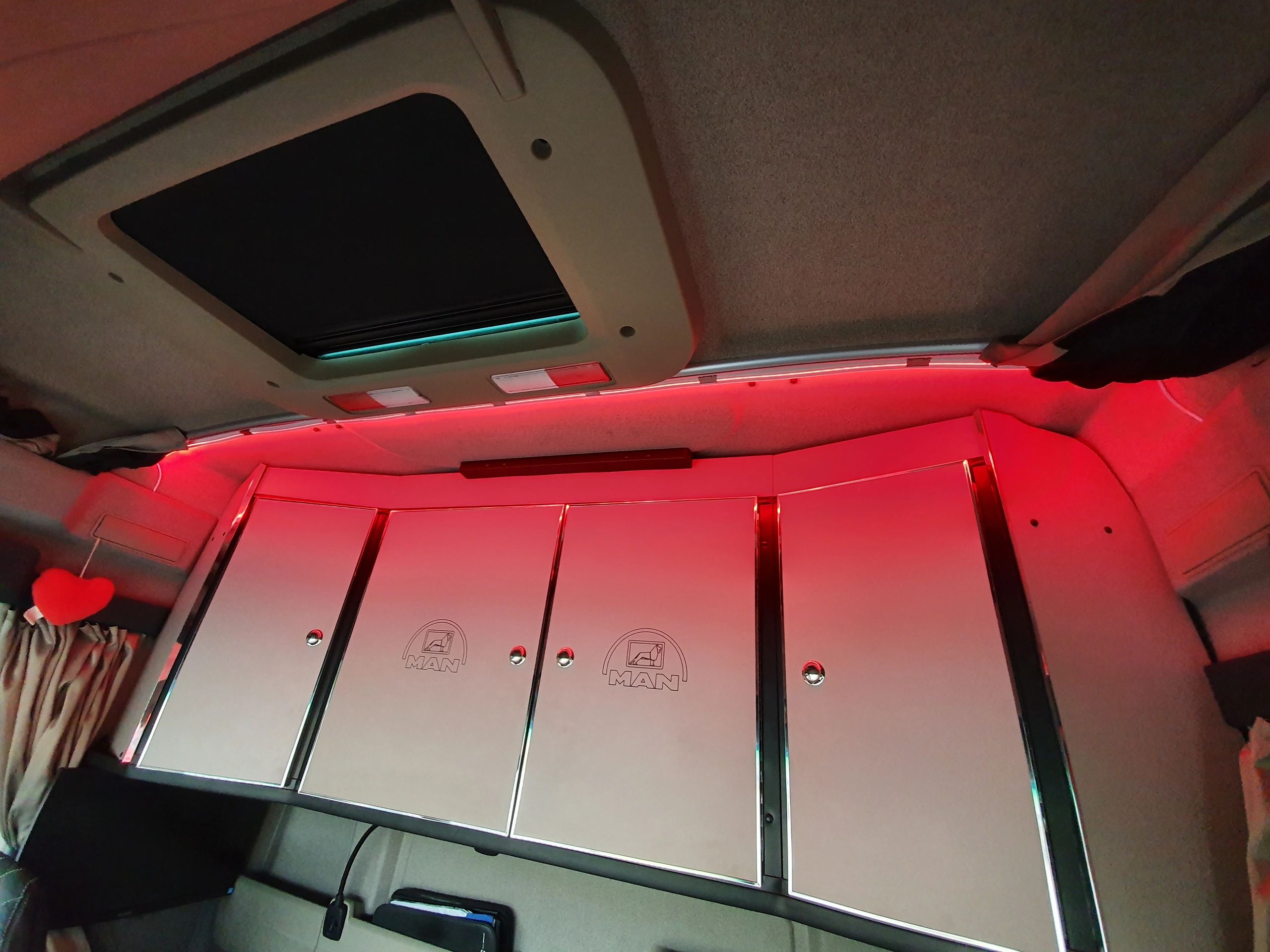 Led strip op batterij Neon RGB Maxi Recht complete set 1 meter
